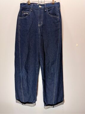 BDG Dark Blue Boyfriend Jeans